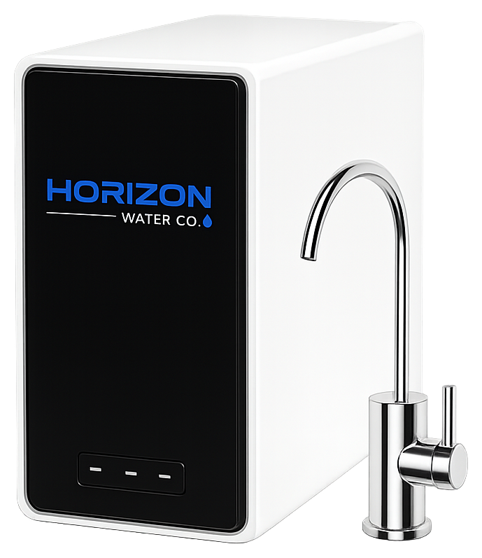 Horizon Water Co branded reverse osmosis drinking water system